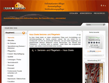 Tablet Screenshot of haus-gisela.org